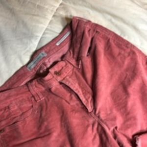 Abercrombie&Fitch Pink Cords Sz 30 Mid Rise Super